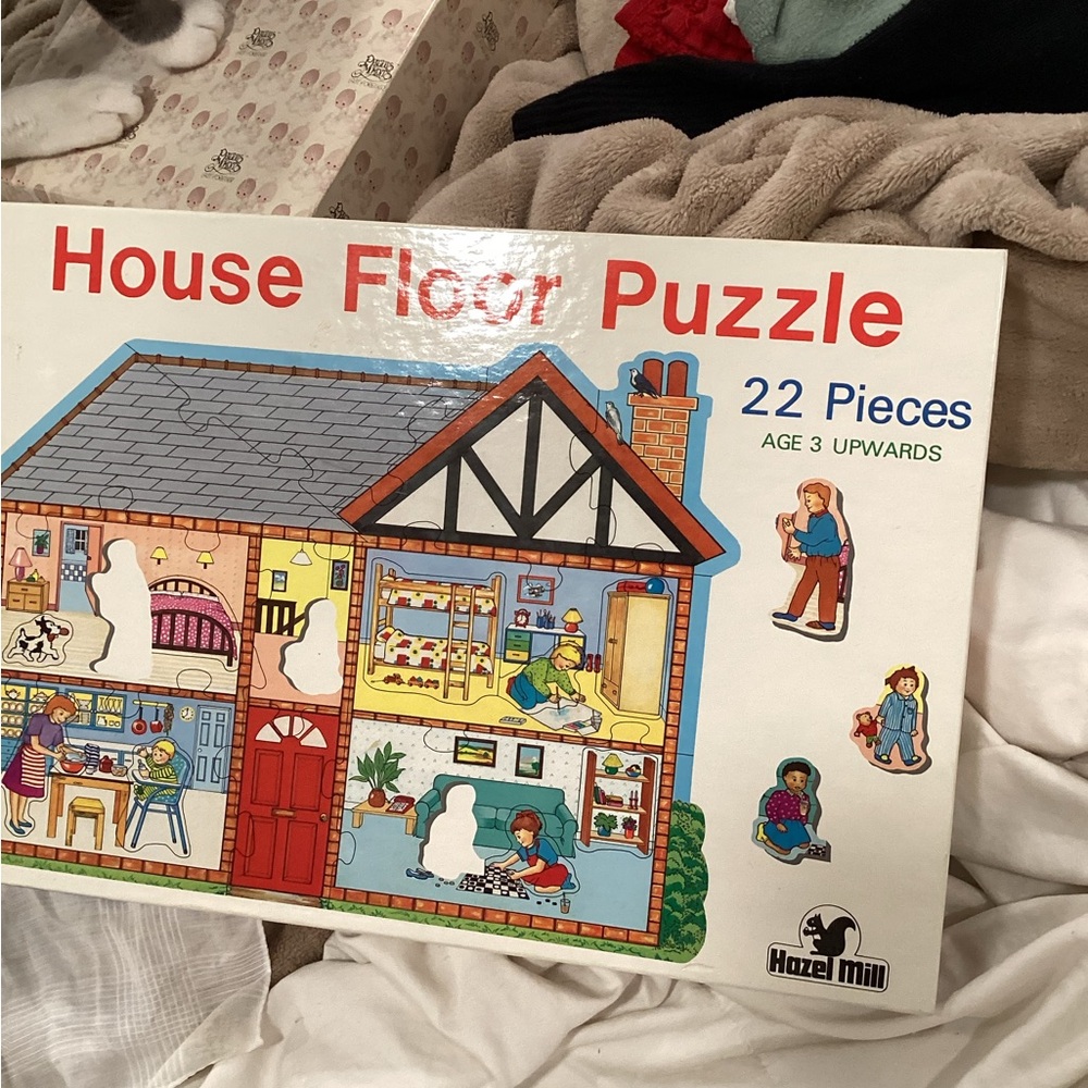 House Floor Puzzle - 22 Pieces 1980s - Picture 10 of 10